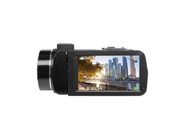 HamiltonBuhl ActionPro 30MP, 18x Digital Zoom, 2.7K High-Definition Digital Camcorder HDV17BK