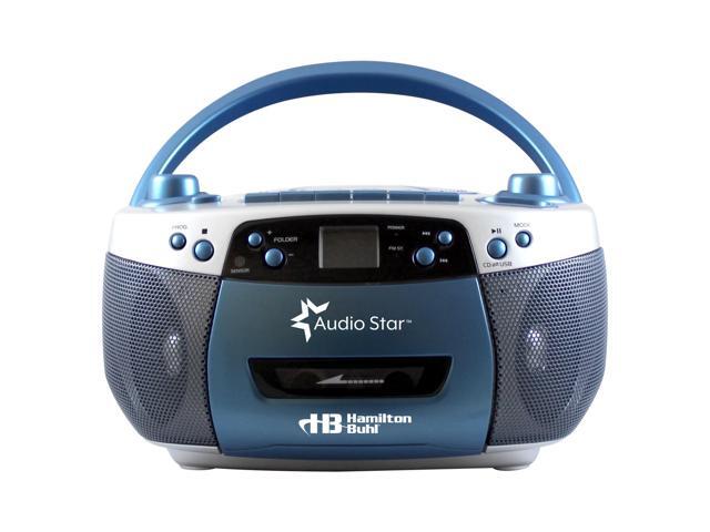 Hamilton Buhl 5050ULTRA Educational Boombox Home CD Player Recorder Blue 12inx9inx6in - image 6