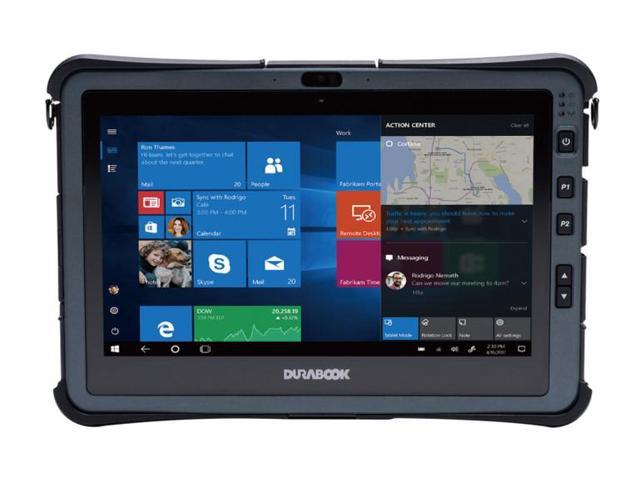 Durabook U11 (Standard), Rugged Tablet, 11.6' FHD Sunlight Readable 1000 nits, Intel Core i5-10210Y, 8GB, 128GB PCIe SSD, Bridge Battery, Webcam.