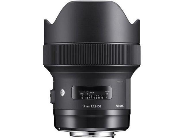Sigma 14mm f/1.8 DG HSM Art Lens for Leica L, Black #450969