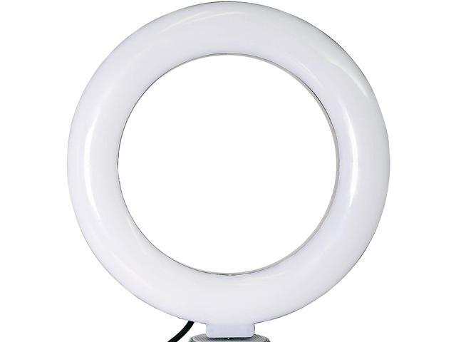 vidpro rl-6 6' inch led ring light kit with mini tripod and ball head. usb powered for portraits, makeup, modelling, vloggers,
