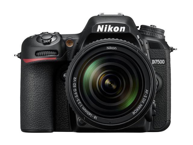Nikon - D7500 DSLR 4K Video Camera with AF-S DX NIKKOR 18-140mm f/3.5-5.6G ED VR lens - Black - image 11