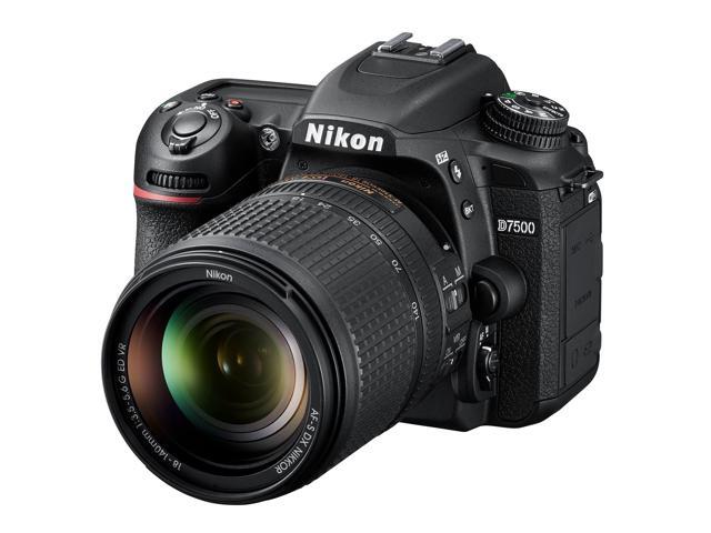 Nikon - D7500 DSLR 4K Video Camera with AF-S DX NIKKOR 18-140mm f/3.5-5.6G ED VR lens - Black - image 12