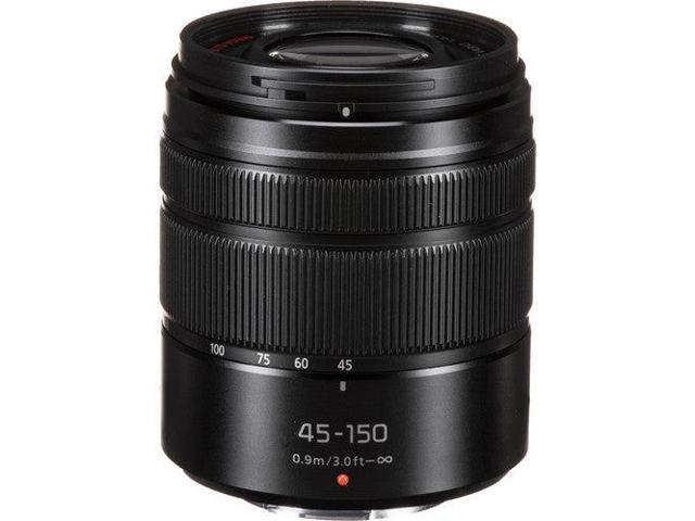 Panasonic - Lumix G Vario 45-150mm f/4.0-5.6 ASPH. Mega O.I.S. Zoom Lens, H-FS45150K - Black - image 9