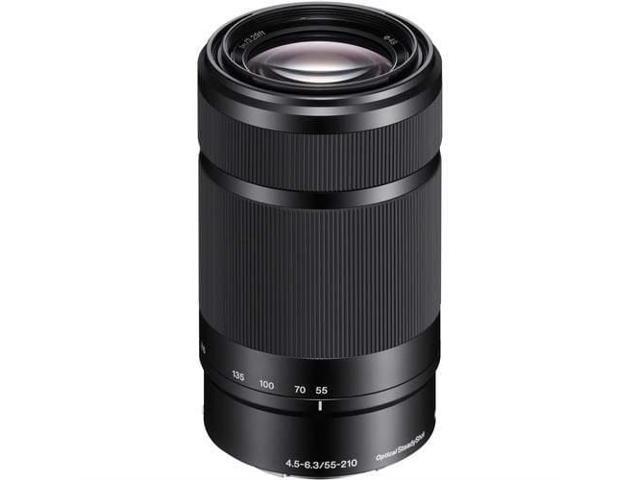 Sony - 55-210mm f/4.5-6.3 Telephoto Zoom Lens for Most Alpha E-Mount Cameras - Black - image 8