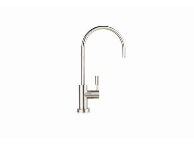Hydronix LF-EC25-BN Modern Ceramic RO Reverse Osmosis or Filtered Water Faucet, Brushed Nickel