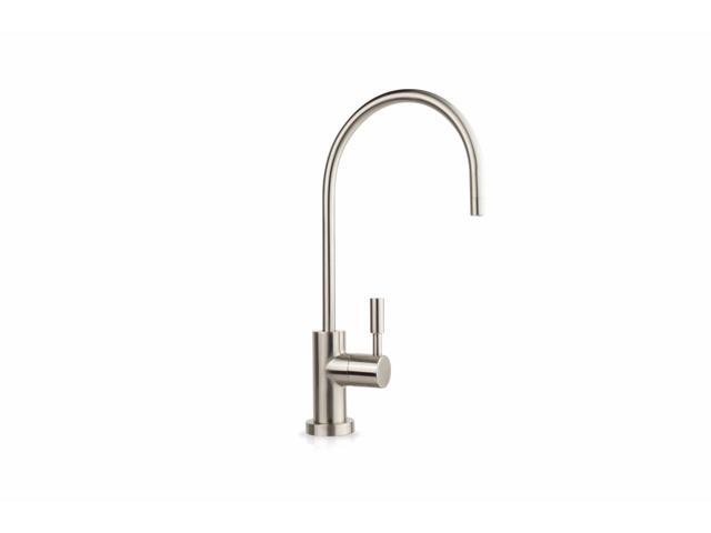 Hydronix LF-EC25-BN Modern Ceramic RO Reverse Osmosis or Filtered Water Faucet, Brushed Nickel