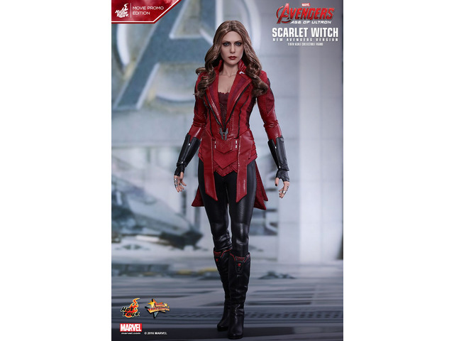 HOT TOYS 1/6 MARVEL AVENGERS MMS357 SCARLET WITCH MOVIE PROMO EDITION FIGURE