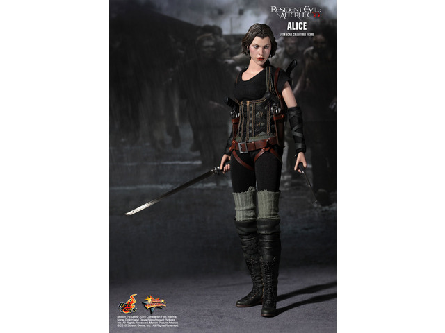 HOT TOYS 1/6 RESIDENT EVIL AFTERLIFE BIOHAZARD MMS139 ALICE ACTION FIGURE