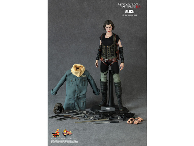 HOT TOYS 1/6 RESIDENT EVIL AFTERLIFE BIOHAZARD MMS139 ALICE ACTION FIGURE