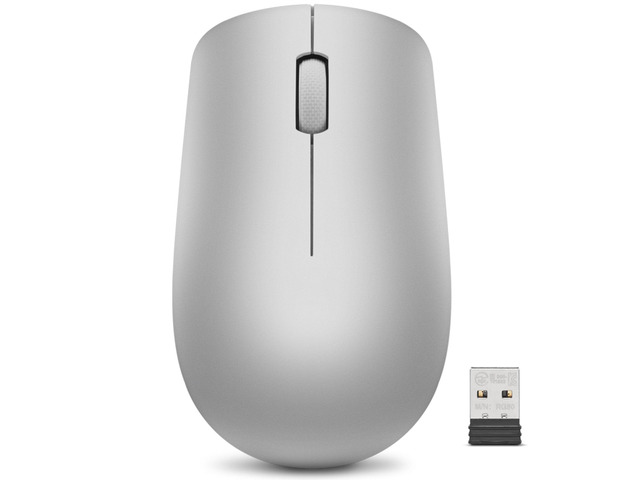 Lenovo 530 Wireless Mouse (Platinum Grey)