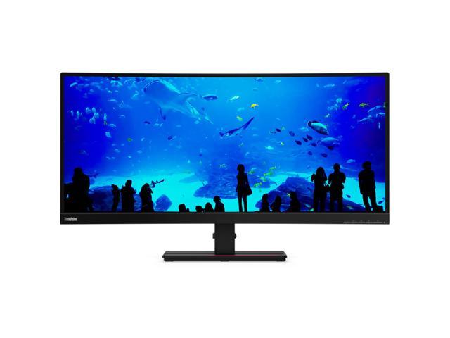 Lenovo ThinkVision T34w-20 34-inch Curved 21:9 Ultrawide Monitor with USB Type-C