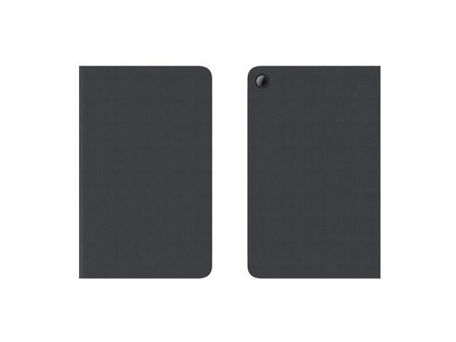 lenovo tab m8 folio case, polycarbonate and microfiber material, polyurethane protective film, zg38c02862, black