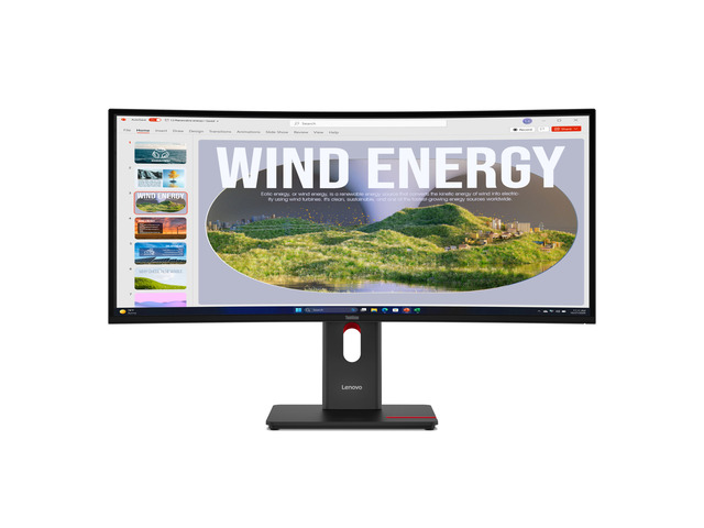 Lenovo ThinkVision 34 inch VA WQHD 120hz USB-C Curved Monitor - T34WD-40