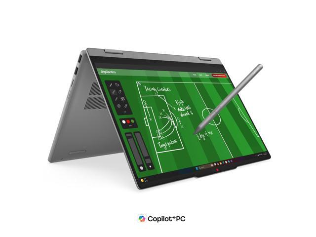 Lenovo IdeaPad 5x 2-in-1 Laptop, 14' IPS Glass,Snapdragon X2 Plus X2P-42-100,16GB, Qualcomm Adreno GPU, 512GB SSD,Win 11 Home Arm64