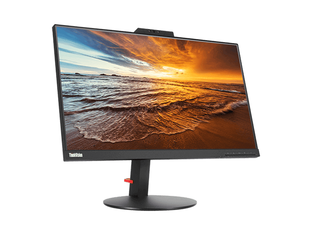 Lenovo ThinkVision T22v-10 22' (21.5' Viewable) Full HD 1920 x 1080P 60Hz, 4ms IPS Monitor with Built-in Speakers, Webcam and Height Adjustable...