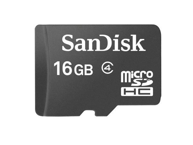 SanDisk SDSDQM-016G CRG 16GB 8pin microSDHC C4 UHS-I SanDisk microSDHC Memory Card w/out Adapter Bulk