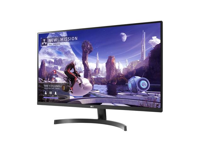 LG 32QN600-B 32-Inch QHD (2560 x 1440) IPS Monitor with HDR 10, AMD FreeSync with Dual HDMI Inputs, Black