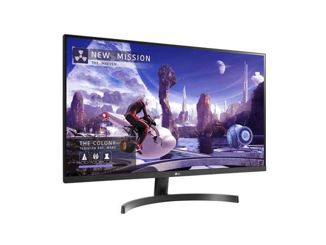 LG 32QN600-B 32-Inch QHD (2560 x 1440) IPS Monitor with HDR 10, AMD FreeSync with Dual HDMI Inputs, Black