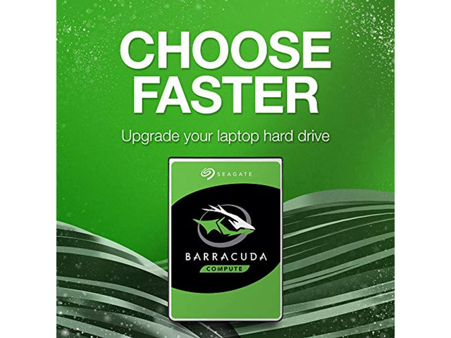 Seagate BarraCuda 1TB Internal Hard Drive HDD - 2.5 Inch SATA 6 Gb/s 5400 RPM 128MB Cache for PC Laptop - Frustration Free Packaging (ST1000LM048)...