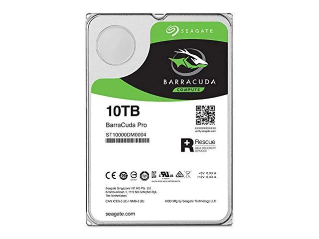 Seagate Barracuda Pro 10TB Internal Hard Drive Performance HDD - 3.5 Inch SATA 6 Gb/s 7200 RPM 256MB Cache for Computer Desktop PC, Data Recovery...