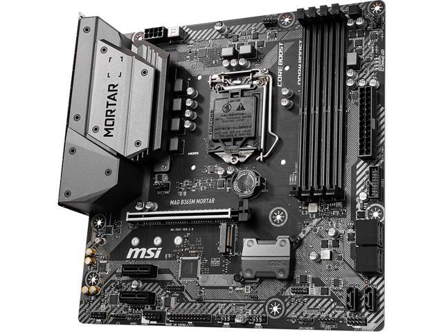 MSI MAG B365M MORTAR LGA 1151 Micro ATX Intel Motherboard