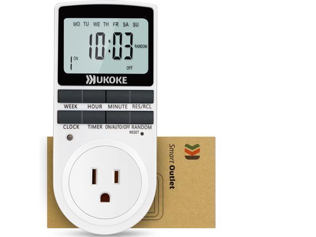 Condition photo showing New/Like New for Ukoke Appliance Timer with Outlet  Weekly Programmable  1 Pack
