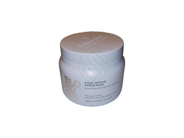 Schwarzkopf BlondMe Bond Repair Purple Mask Neutralizes Yellow And Brassy Undertones 6.7oz 200ml