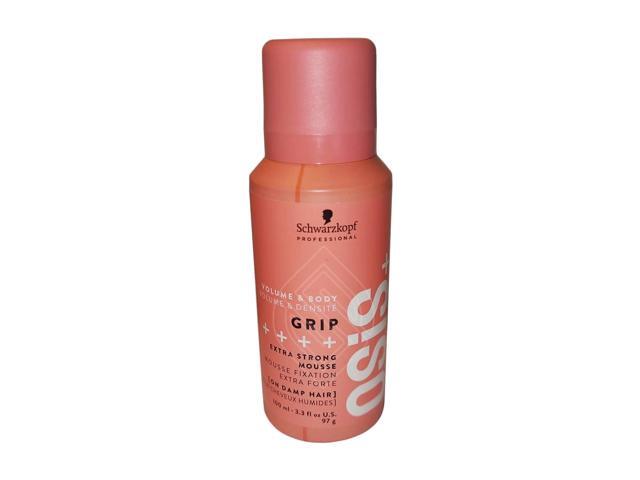 Schwarzkopf Osis+ Volume and Body Grip Extra Strong Mousse 3.3oz 100ml