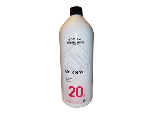 Loreal Professionnel Paris Majicreme 20 Volume 6% Developer For Majirel Hair Color 33.8oz 1000ml