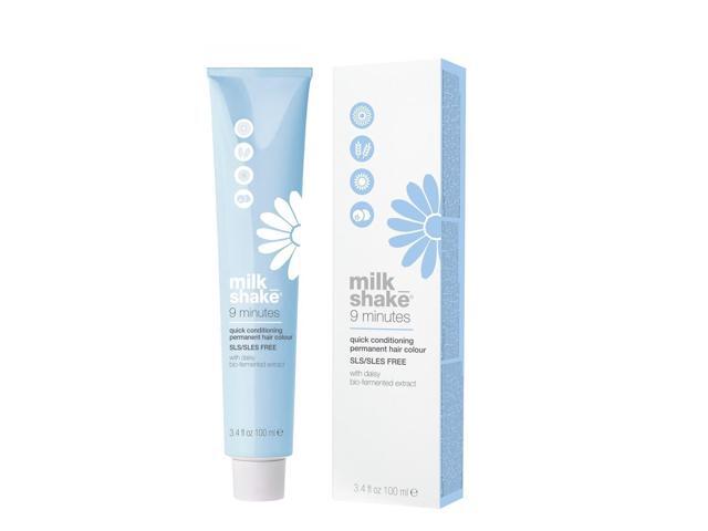 Milk Shake 9 Minutes 9.0/9NN Intense Very Light Blonde No SLS/SLES Quick Conditioning Permanent Hair Color 3.4oz 100ml