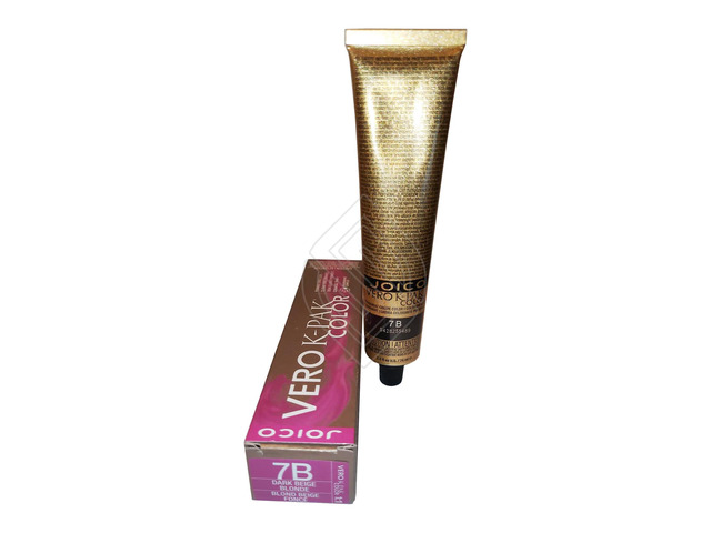 Joico Vero K-Pak Color 7B Dark Beige Blonde Permanent Creme Hair Dye 2.5oz 74ml