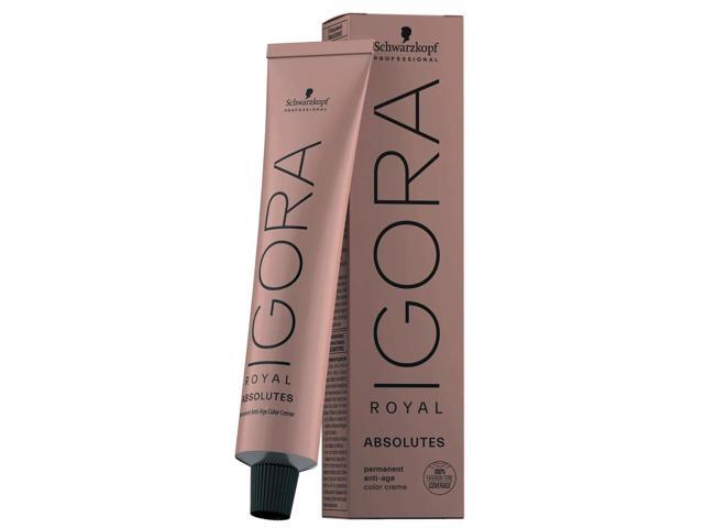 Schwarzkopf Igora Royal Absolutes 5-80 Light Brown Red Permanent Color Creme 2.1oz 60ml
