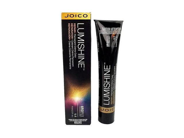 Joico Lumishine Repair+ 4Na / 4.01 Natural Ash Medium Brown Permanent Creme Color 2.5oz 74ml