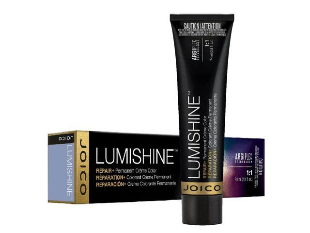Joico Lumishine Color Repair+ 7NW/7.077 Natural Warm Medium Blonde Permanent Creme Color 2.5oz 74ml