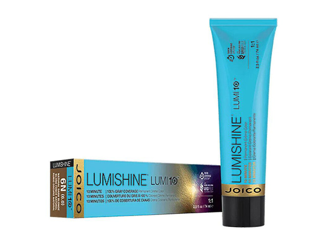 Joico Lumishine Lumi10 8NWB/8.07 Natural Warm Beige Blonde 10 Minute Permanent Creme Color 2.5oz 74ml