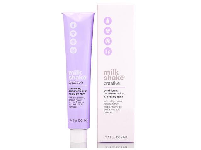 Milk Shake Creative 4.31/4GA Golden Ash Deep Medium Brown Conditioning Permanent Hair Color 3.4oz 100ml