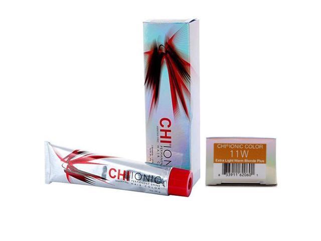 ZZRST Farouk CHI Ionic Permanent Shine Color Extra Light Warm Blonde 11W 3 Ounce