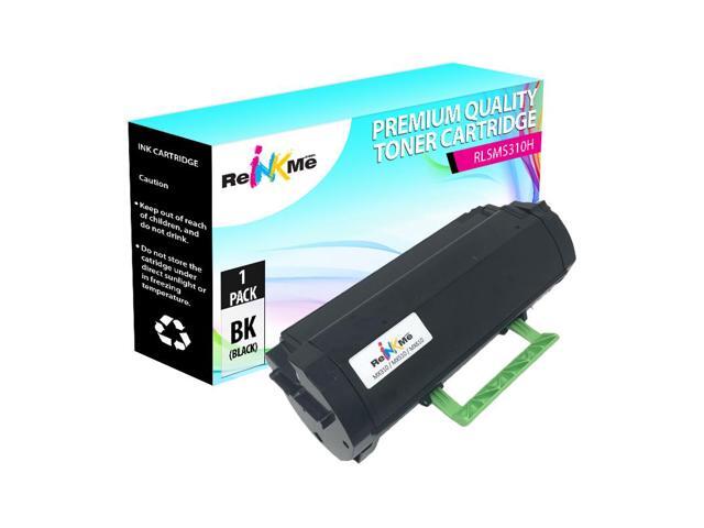 ReInkMe Compatible 50F1H00 501H Toner Cartridge for Lexmark MS310dn MS610dte