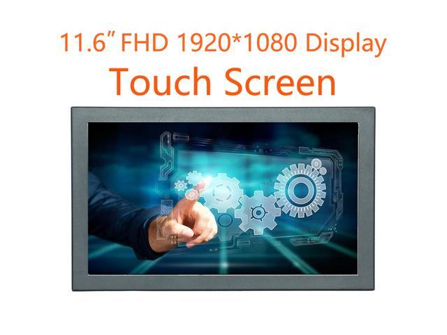 11.6 inch 1920*1080 FHD Touch Display Wide View Open Frame Capacitive Touch Monitor with USB/VGA/HDMI/Speakers Plug & Play