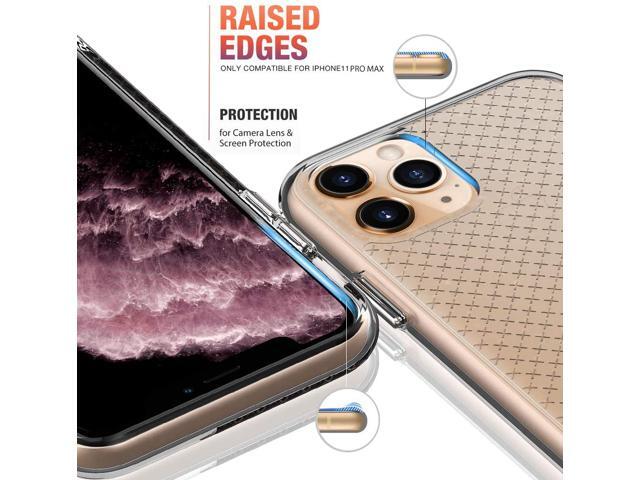 CellEver Clear Case For Apple iPhone 11 Pro Max, Heavy Duty Clear Guard Shock-Absorbing Anti-Scratch Anti-Fingerprint Anti-Fog Transparent Cover -...