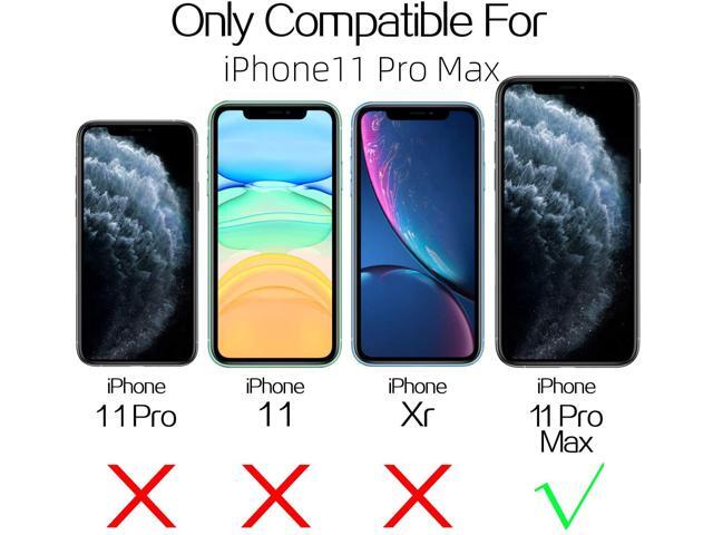 CellEver Clear Case For Apple iPhone 11 Pro Max, Heavy Duty Clear Guard Shock-Absorbing Anti-Scratch Anti-Fingerprint Anti-Fog Transparent Cover -...