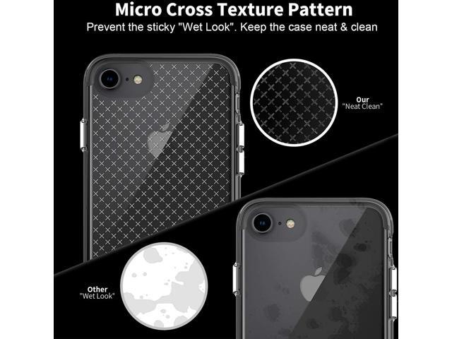 CellEver Clear Case For Apple iPhone 7/ iPhone 8 / and iPhone SE 2020, Heavy Duty Clear Guard Shock-Absorbing Anti-Scratch Anti-Fingerprint...