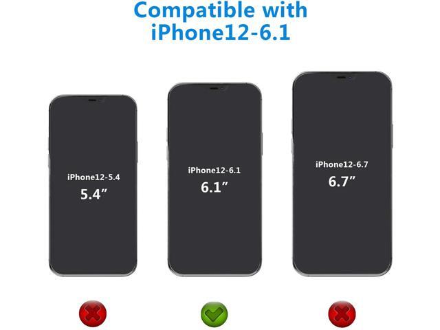 CellEver iPhone 12 Case and iPhone 12 Pro Case, Dual Guard Durable Shock-Absorbing Scratch-Resistant Dual-Layer Drop Protection Cover Designed for...