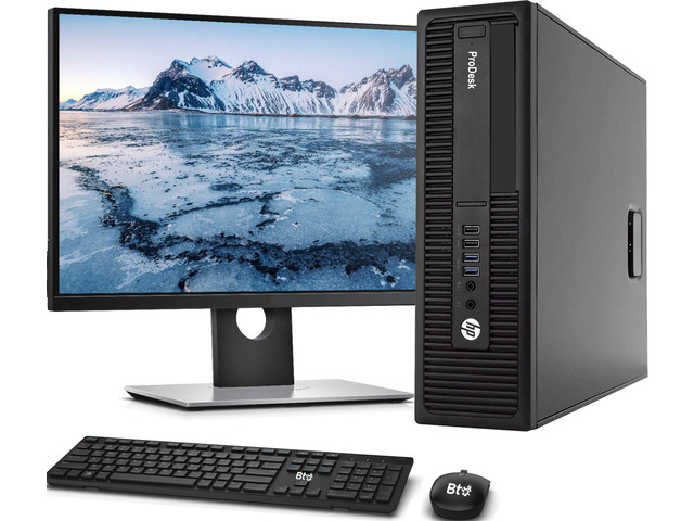 HP 600 G1 SFF Computer Desktop PC, Intel Core i7 3.1GHz, 16GB Ram, 120GB M.2 SSD