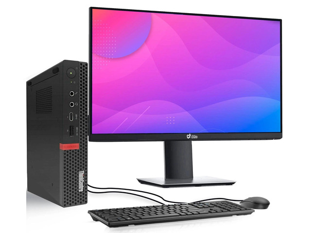 Lenovo ThinkCentre M920 Desktop Tiny Computer PC Intel Core i7-8700 up to 4.00GH