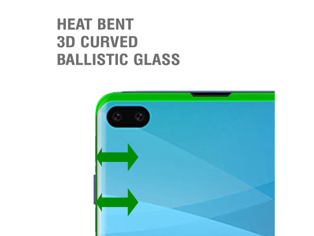 TeckRoot Galaxy S10 Plus Screen Protector Tempered Glass Full Coverage Screen Guard Scratch Resistant Edge Protection for Samsung Galaxy s10...