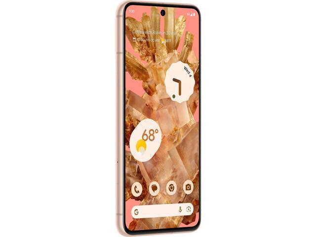 Google Pixel 8 5G Dual 128GB 8GB RAM Universal Unlocked Smartphone with Advanced Pixel Camera, 24-Hour Battery - Rose