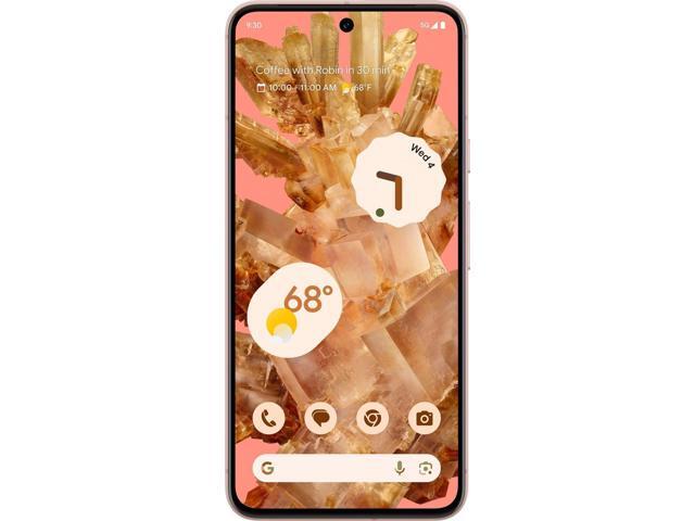 Google Pixel 8 5G Dual 128GB 8GB RAM Universal Unlocked Smartphone with Advanced Pixel Camera, 24-Hour Battery - Rose