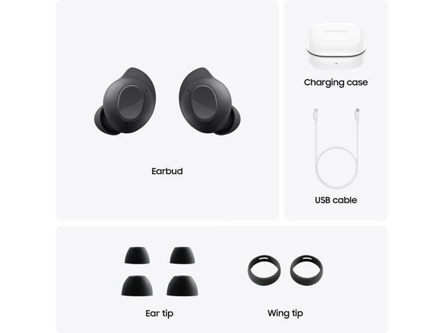 Samsung Galaxy Buds FE True Wireless Bluetooth Earbuds SM-R400NZAAXAR - Graphite